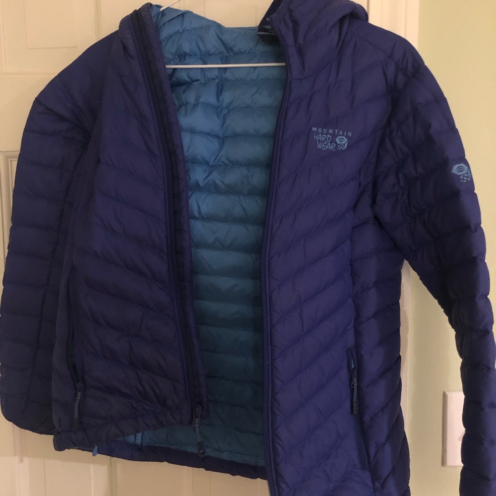 Purple winter jacket